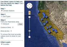 California Phase II Low Impact Development (LID) Sizing Tool Image