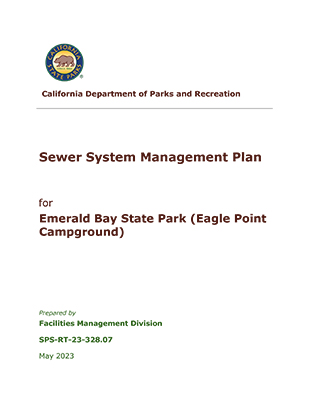 Emerald Bay State Park (Eagle Point Campground) Sewer System Management Plan